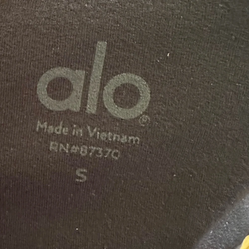 Alo Glitter Bra Sz S